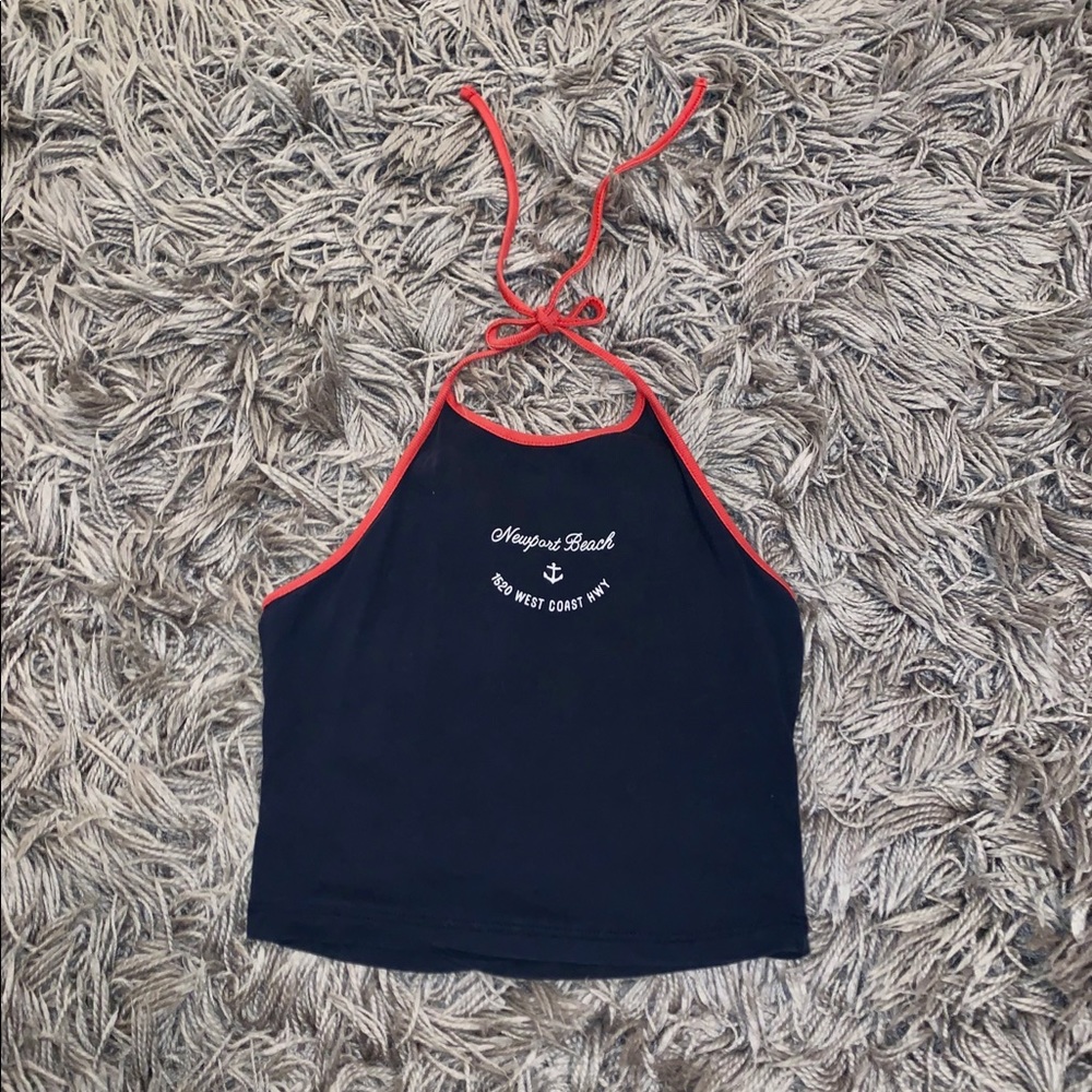 Rare Brandy Melville Tie Top